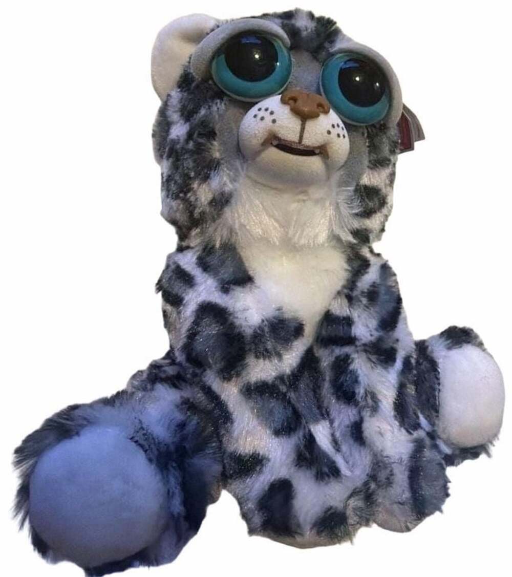 Feisty Pets Lethal Lena Snow Leopard Plush 8.5” NWT William Mark